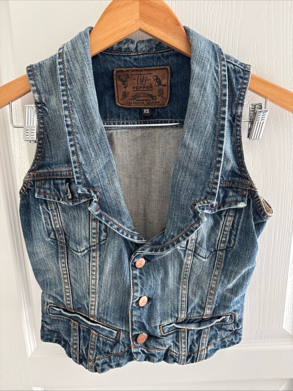 Chip & Pepper Blue Denim Jacket - XS